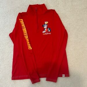 Run disney half zip jacket